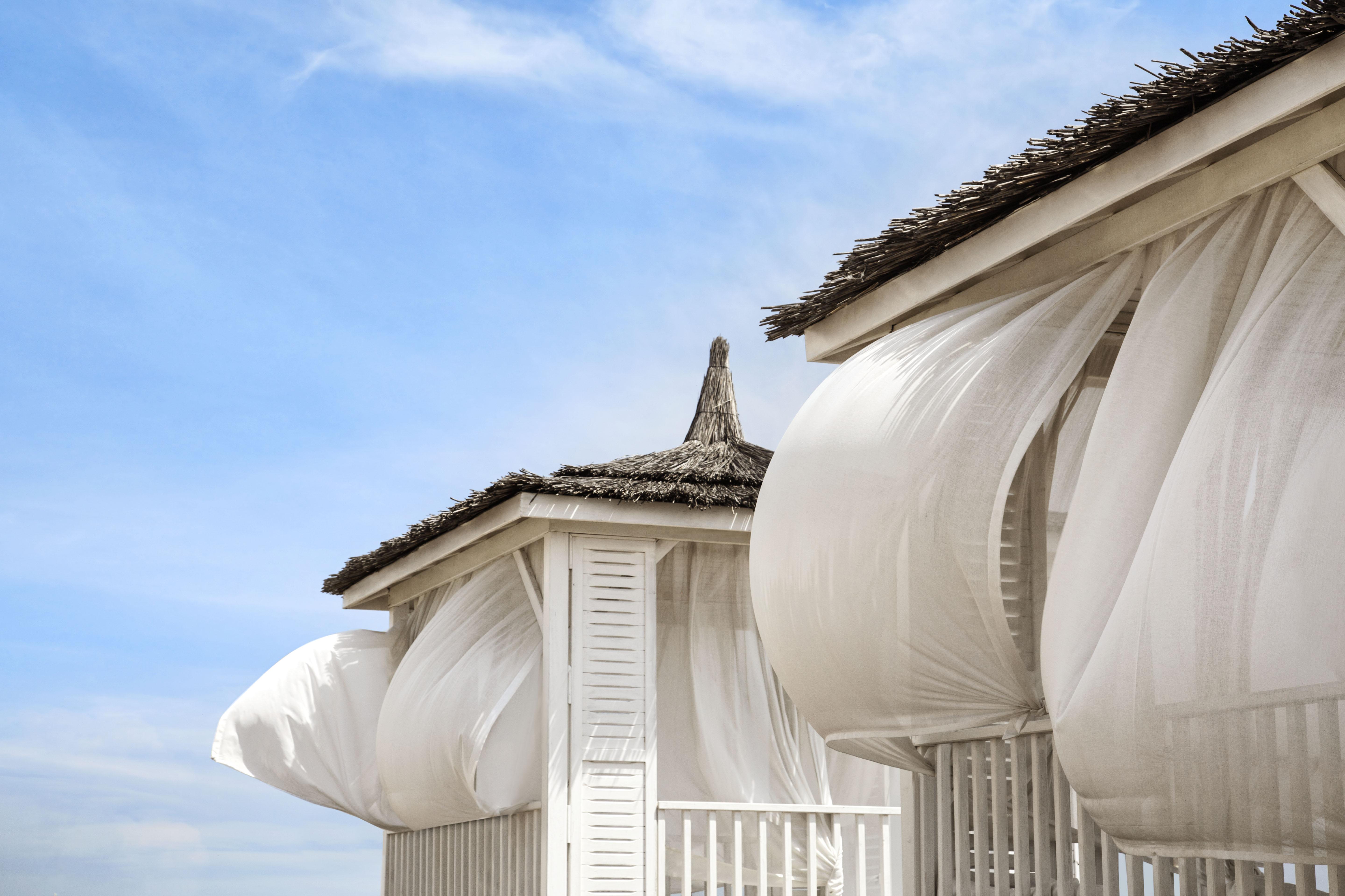 Lara Barut Collection Hotel Antalya Exterior photo Cabanas at the beach